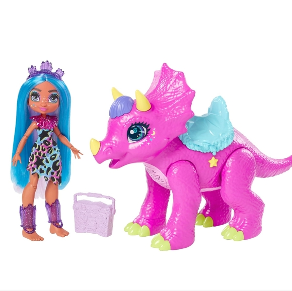 Cave Club Dino Rockin' Party Tella and Partysaurus Brand New In Box LAST ONE - Picture 3 of 6